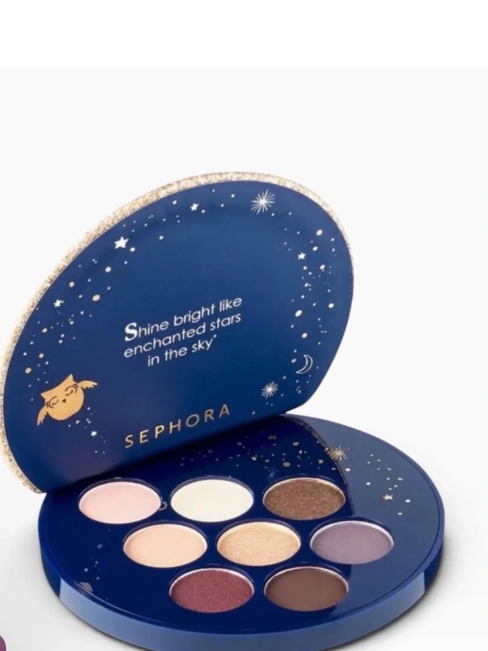 Sephora Eyeshadow Palette in Navy, Gold, Brown and Lavender